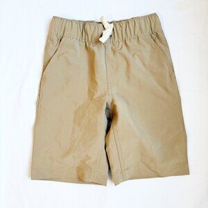 Children's Place Boys' Uniform Quick Dry Khaki Pull On Shorts size 6